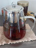 美斯尼 耐热玻璃茶壶泡茶壶花茶壶套装茶具加厚玻璃壶带过滤泡茶器 单壶  1500ml 实拍图