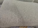 睡眠博士（AiSleep）释压按摩颗粒泰国进口天然乳胶枕 94%乳胶成人睡眠波浪颈椎枕芯 实拍图