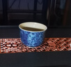 陶迷（TAOMI）高档主人杯茶杯品茗杯汝窑小茶杯茶盏家用陶瓷功夫茶具泡茶杯 汝青琉璃品茗杯 200mL以下 实拍图