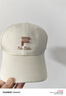 FILA FUSION斐乐潮牌棒球帽中性休闲鸭舌帽网球运动遮阳帽 乳糖色-BG XS 实拍图
