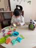 飒望【德国】面条机儿童彩泥橡皮泥无毒食品级玩具男孩女孩3-12岁礼物 DIY熊猫面条机【15造型模具+彩泥24+模具4】 实拍图