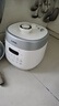 苏泊尔（SUPOR）电压力锅0氟电饭煲多功能压力锅2-4人压力煲煮饭煮粥锅火锅家用高颜值压力饭煲电饭锅 白色陶晶内胆 3L SY-30FC3006 实拍图