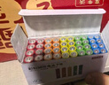 京东京造5号电池24节彩虹装  五号电池碱性超性能无铅无汞 适用血压计/血糖仪/指纹锁/遥控器/儿童玩具 实拍图