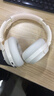 Viken【2025最新款丨8麦主动降噪】蓝牙头戴式耳机无线音乐手机电脑电竞游戏运动隔音适配苹果小米索尼 【月光白】高颜值丨高保真 HIFI双金标音质丨高清麦克风丨有线无线两用 实拍图