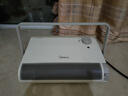 美的（Midea）【浴室新贵】暖风机浴室/台壁两用取暖器/石墨烯极速升温/节能小太阳抗菌过滤低噪音可移动HFS20XQ 实拍图
