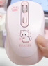 联想生态品牌异能者无线双模鼠标蓝牙家用商务办公台式机/小新/拯救者适用可充电 可爱女生 喵喵蜜桃粉 实拍图