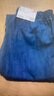 优衣库女装棉质牛仔舒适九分裤/水洗产品休闲百搭478995 473801 478995/08深灰色 M 实拍图