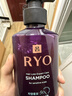 吕（Ryo）紫吕洗发水400ml 温和舒缓清爽洗头膏防脱敏感头皮用韩国进口 实拍图