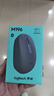 罗技（Logitech）M196 无线蓝牙鼠标 办公鼠标 笔记本商务办公家用 小巧便携 对称手型 石墨灰 实拍图