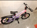 凤凰山地自行车男女变速山地车碟刹青少年儿童自行车学生单车 星际 粉紫【变速+辐条轮】 20寸【适合125-160cm】 实拍图