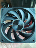 长城（Great Wall）阿基米德X120性能版 12CM风扇（70CFM大风量/铝质CD纹/2000转/PWM/硅胶垫/60CM长线材） 实拍图