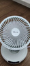 小熊（Bear）壁挂风扇风宝厨房风扇 免打孔宿舍台式电风扇小型空气循环扇可摇头折叠小风扇空调伴侣DFS-H08R1 实拍图