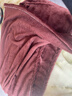 法兰绒毯单人毛毯毛巾被盖毯垫小被子午休办公室宿舍披肩毯铺盖 100*140cm，±5cm 颜色随机 实拍图