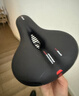 骑兵连（cavalry）自行车坐垫套加宽加大加厚硅胶海绵超软山地车动感单车座套 黑色 实拍图