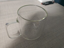 GLASSLOCK水杯双层玻璃杯家用茶杯耐冷热带把手防烫办公室隔热咖啡杯290ml 实拍图
