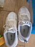 特步女鞋运动休闲老爹鞋秋冬2025新款革网防滑耐磨简约鞋子女 实拍图