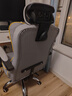 舒客艺家 电脑椅办公椅子电竞椅家用人体工学椅老板椅主播靠背椅皮革转椅 创意工学椅-浅灰色【可躺脚托+舒适乳胶】 实拍图