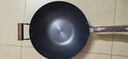 中康铁锅炒锅不粘锅经典款深氮平底锅精铁无涂层电磁炉燃气通用34cm 实拍图