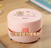得力（deli）【得力卡通新品】卡皮巴拉桌面吸尘器 强吸力锂电款 迷你键盘除尘 橡皮屑清洁器 学生用品 BL146粉 实拍图