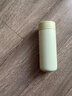 爱仕达（ASD）316L不锈钢真空保温杯 家用办公学生水杯 长效保温 400ml 薄荷绿 实拍图
