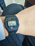 卡西欧（CASIO）手表男复古小方块运动防水学生男女f91w系列手表F-91W-1D 实拍图