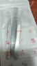 美肤语不锈钢眉夹镊子3件带眉梳拔毛镊子眉毛胡子假睫毛夹拔毛钳MF8901 实拍图