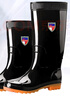 双星八特 高筒雨鞋雨靴男防滑塑胶雨天 38cm码男女通用 42码 实拍图