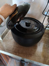 西哲（sezze）日本伊贺烧电饭煲陶瓷内胆电饭锅智能家用多功能柴火饭煲仔饭煮饭锅3L煮粥煲汤电炖锅无涂层饭煲 双胆- 3L -【1-6人适用】 实拍图