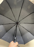 天堂 全自动雨伞三折 10骨加固一键开收易甩干简约晴雨伞 藏青 实拍图