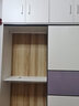 森普顿  衣柜推拉门木质衣橱整体卧室家具现代简约板式移门带抽屉大衣柜 主柜+顶柜 主柜140cm长 实拍图