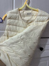 雪中飞经典新款基础舒适轻薄羽绒便捷短款保暖羽绒小马甲轻盈便携舒适 黎蔓卡其|7202-女 M 165/88A 实拍图