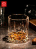 RCR进口水晶玻璃杯洋酒杯烈酒威士忌杯啤酒杯鸡尾酒杯水杯300ml*2 实拍图