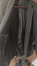 罗蒙（ROMON）西服男士春秋季毛呢西装男商务休闲上衣服外套男装 灰色 XL 实拍图