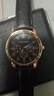 【网红爆款】商务腕表石英运动表休闲皮带男女手表 合金黑色【升级】 实拍图