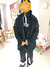 诺诗兰【南松】秋冬户外男士三合一冲锋衣防水耐磨特氟龙三防徒步登山服 纯黑色 185 实拍图