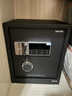 得力保险柜家用型 密码保险箱办公财务专用小型文件柜全钢防盗入墙入柜床头保管柜 曜臻AE610高45cm 实拍图