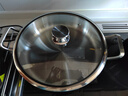 铿锵316不锈钢煎锅双耳平底锅不粘锅大号烤肉盘海鲜烙饼生煎包专用锅 30CM【316不锈钢0涂层】有盖 实拍图