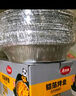 美丽雅空气炸锅锡纸碗18.5cm*40只 烤箱专用铝箔盘食品级烘焙工具 实拍图