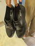 百丽男鞋2025商务正装休闲增高软底真皮鞋 黑色A2248（布洛克款） 42 实拍图