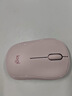 罗技（Logitech）M221轻音鼠标 无线鼠标 办公鼠标 对称鼠标 带无线微型接收器 茱萸粉 实拍图