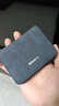 第九城（V.NINE）男士卡包多卡位钱包驾驶证风琴式证件包生日礼物送老公男友送父亲礼盒包装 蓝色 11卡位  实拍图