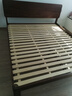源氏木语实木双人床北美黑胡桃木家具低铺大板床1.8m京仓直送 实拍图