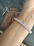 六福珠宝多彩水晶手链可搭配DIY串珠6~8mm宝玉石 薰衣草紫水晶手串-约6mm 实拍图