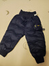 巴拉巴拉童装宝宝羽绒裤男童女童高腰护肚保暖裤厚2025冬长裤209425108207 晒单实拍图