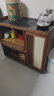 木马人移动茶桌家用小茶台竹木茶车茶几茶具套装自动烧水壶一体茶水柜 【乌金石面板】茶色-80长单抽单门+煮茶款全自动电器 实拍图
