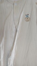 贝瑞加（Babyprints）婴儿连体衣男女宝宝纯棉薄款夏季衣服轻薄家居内衣柔软爬服 蓝73 实拍图