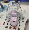 OIMG汝窑泡泡猪茶宠泡茶杯陶瓷杯摆件个人装饰品可爱新年礼物创意送礼 吐泡泡小猪茶杯（礼盒装） 不含盘子 晒单实拍图