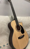 萨伽（SAGA）吉他sf600民谣初学入门男女萨迦木吉他jita萨嘎乐器 41英寸SF600GC原木色GA桶缺角 实拍图