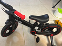 Nadle纳豆儿童自行车3一6岁宝宝二合一平衡车1-3岁小孩脚踏童车男女童 高贵红基础款 12寸（建议身高105cm以下购买） 实拍图