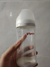 贝亲（Pigeon）玻璃奶瓶宽口径防胀气240ml M号奶嘴 3月+ AA187  实拍图